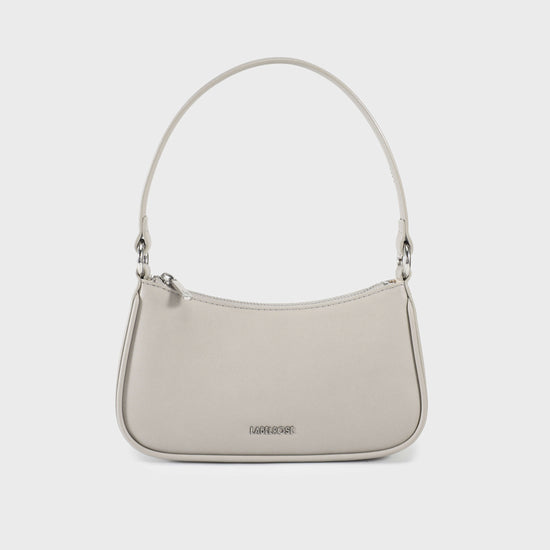 EMMA Mini Shoulder Bag - PEARL GREY