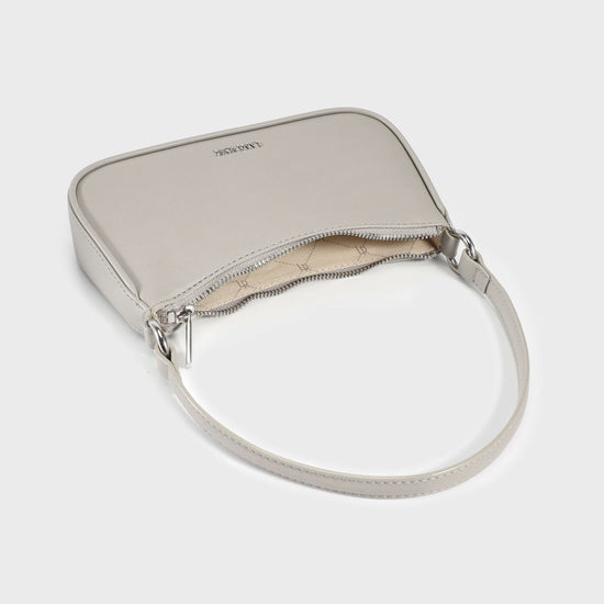 EMMA Mini Shoulder Bag - PEARL GREY