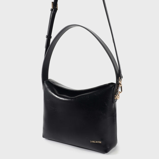 Borsa a spalla EVA - NERO GOLD