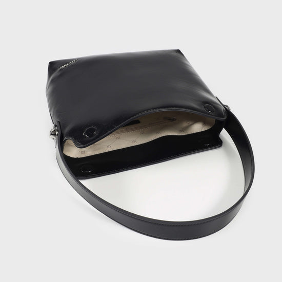 EVA Shoulder Bag - BLACK SILVER