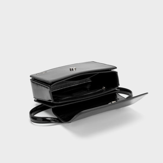 Borsa a spalla FLORA - BLACK