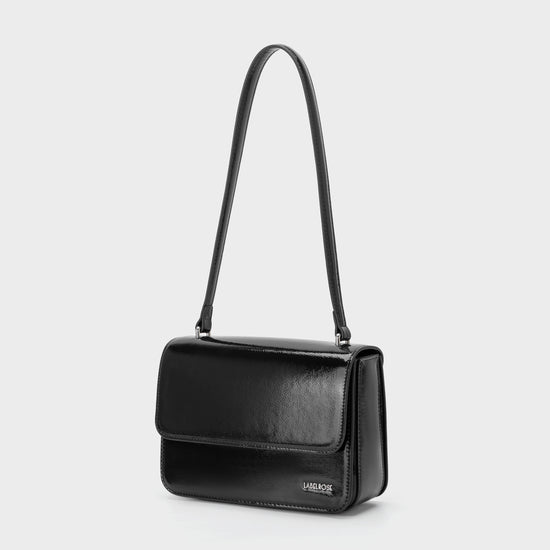 Borsa a spalla FLORA - BLACK