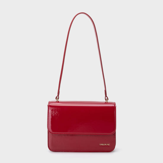 Borsa a spalla FLORA - CHERRY