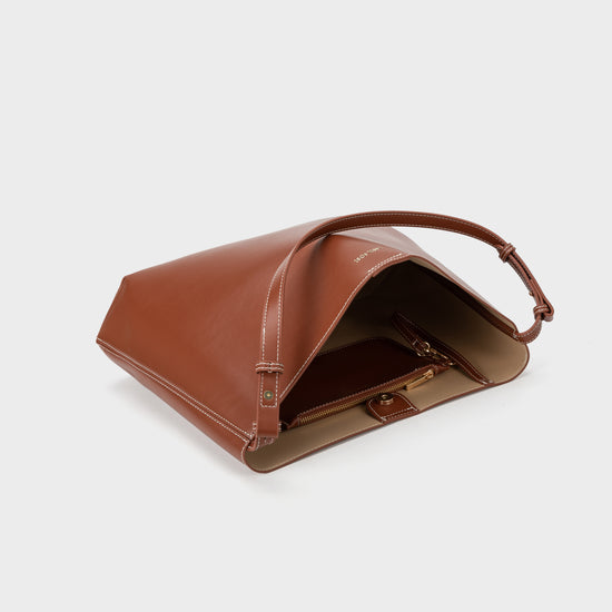 Shopper bag FLORENCE - CUOIO