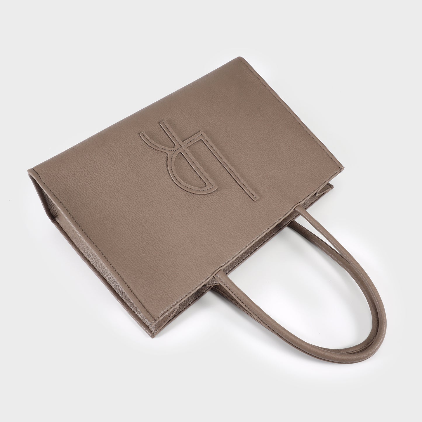 Borsa a spalla in similpelle FREYA - TAUPE