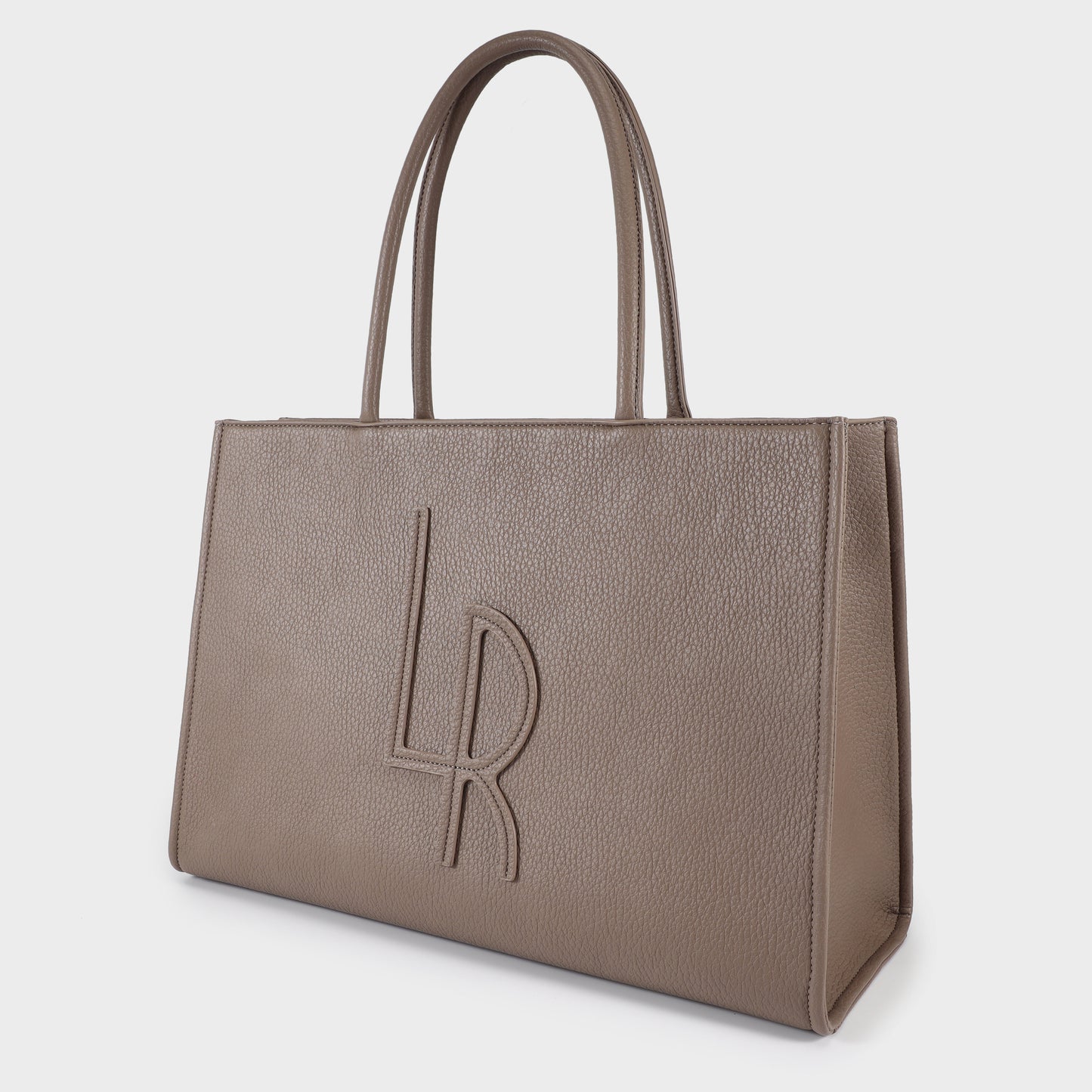 Borsa a spalla in similpelle FREYA - TAUPE
