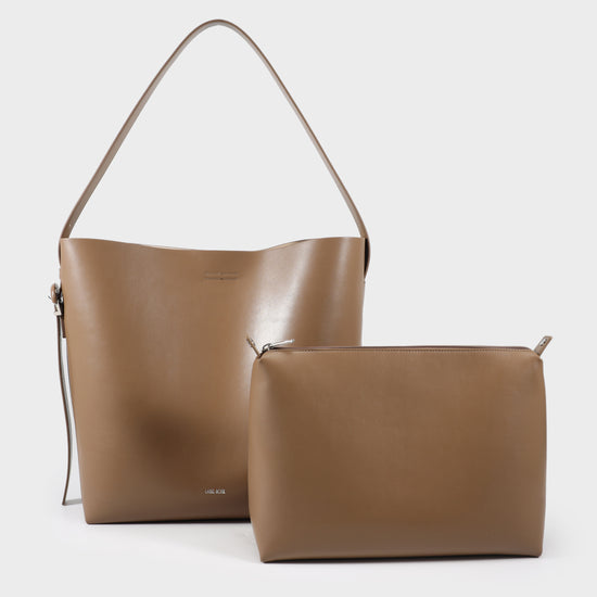 Shopper bag GEA - TAUPE