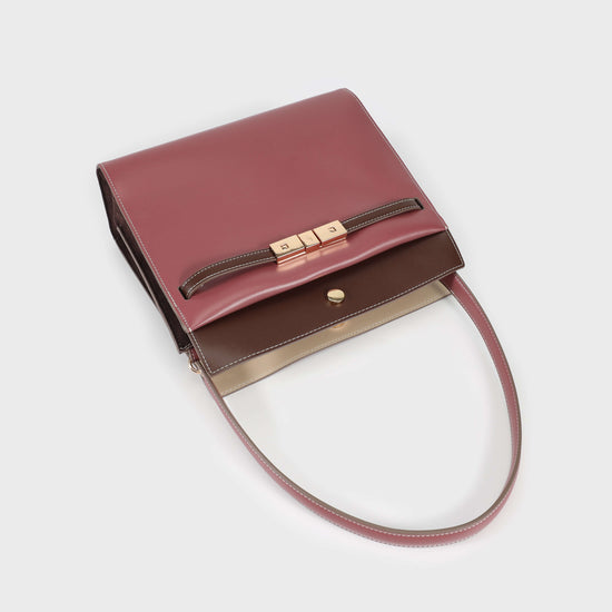 Borsa a spalla GRACE 5.0 - MAUVE