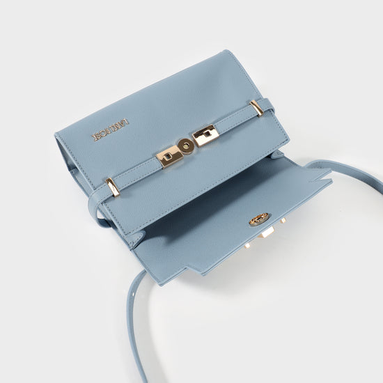 GRACE SHOULDER BAG - LIGHT BLUE