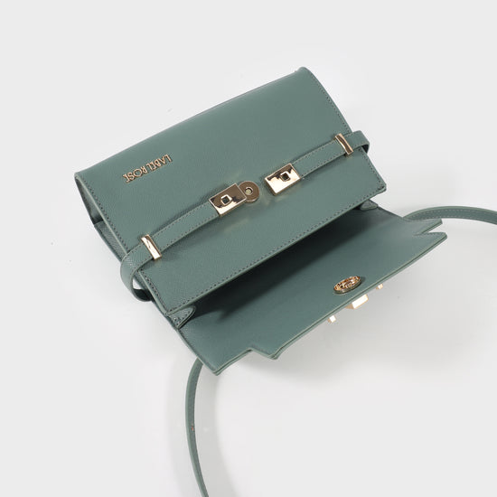 GRACE SHOULDER BAG - DARK GREEN