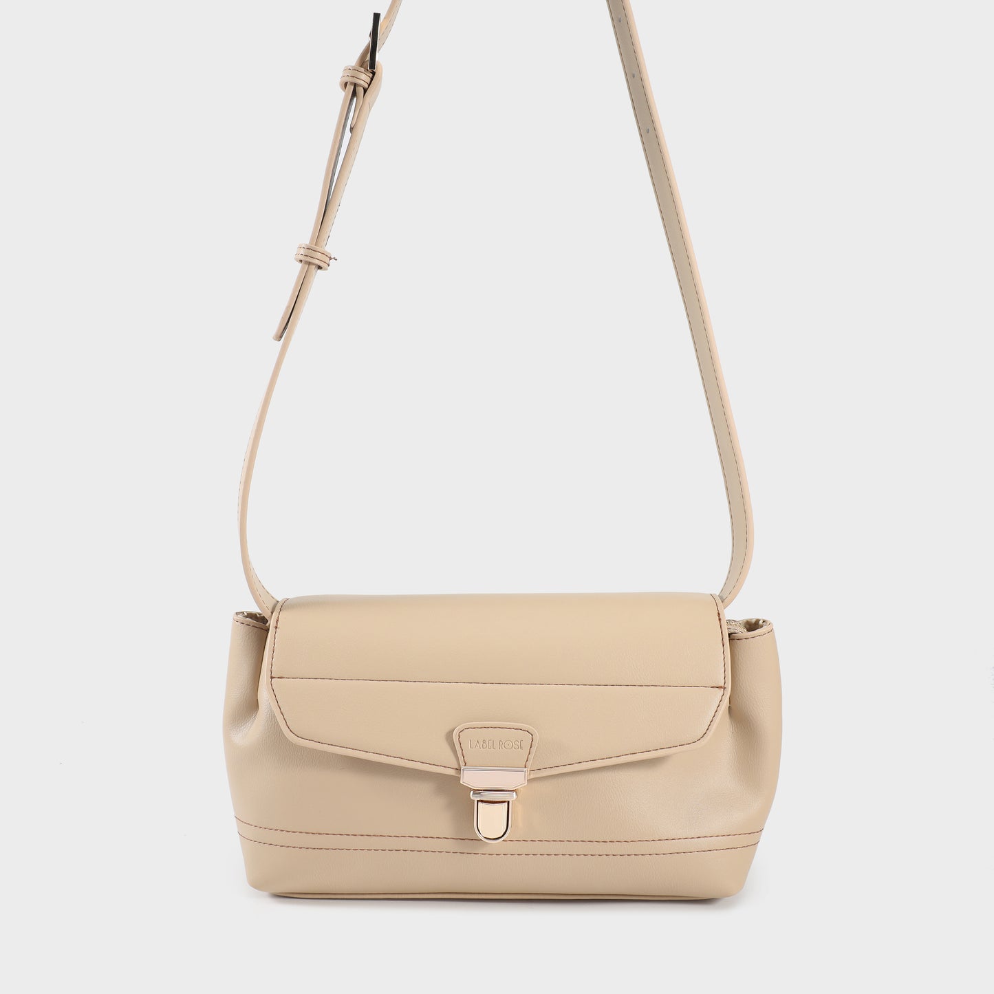 Bolso de hombro GWYNETH - BEIGE