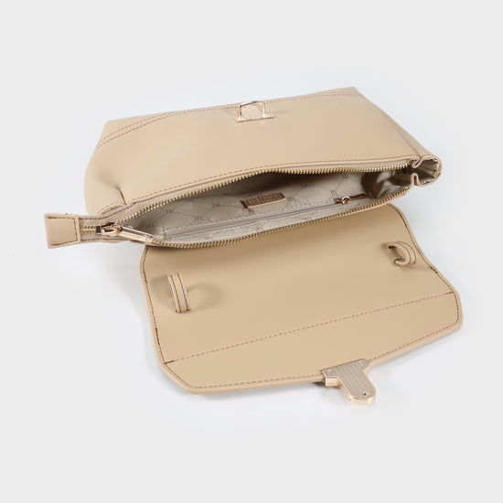 GWYNETH Shoulder bag - BEIGE