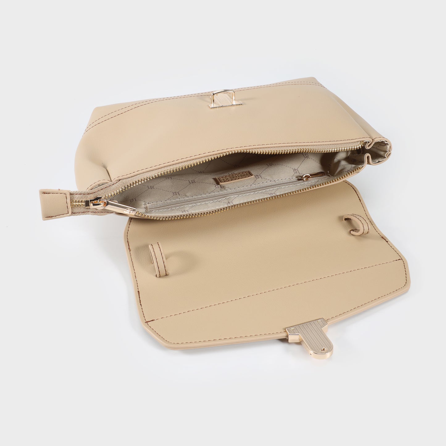 Bolso de hombro GWYNETH - BEIGE