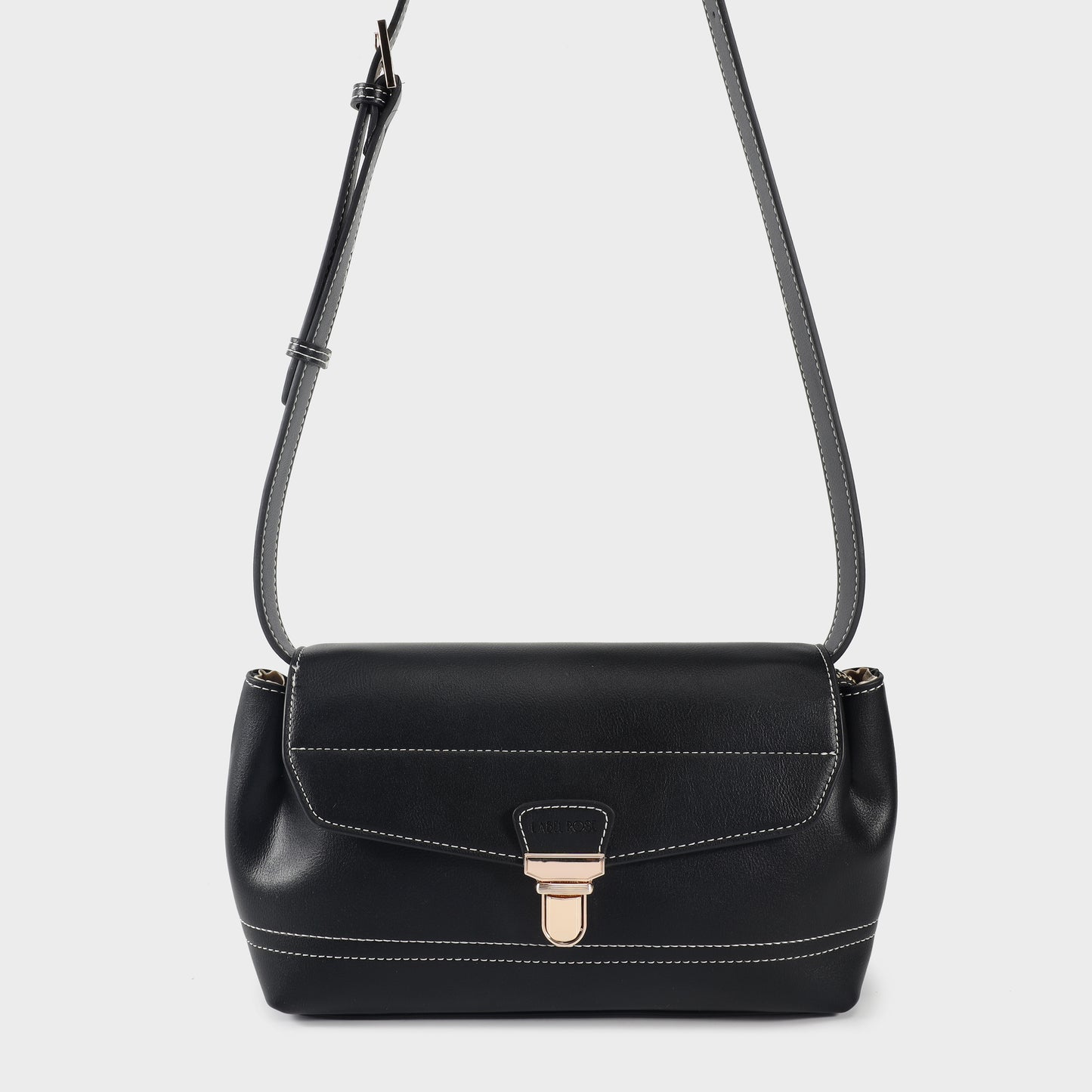 Borsa a spalla GWYNETH- BLACK