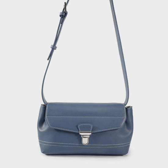 Borsa a spalla GWYNETH- BLU JEANS