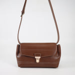 Shoulder bag GWYNETH- BROWN