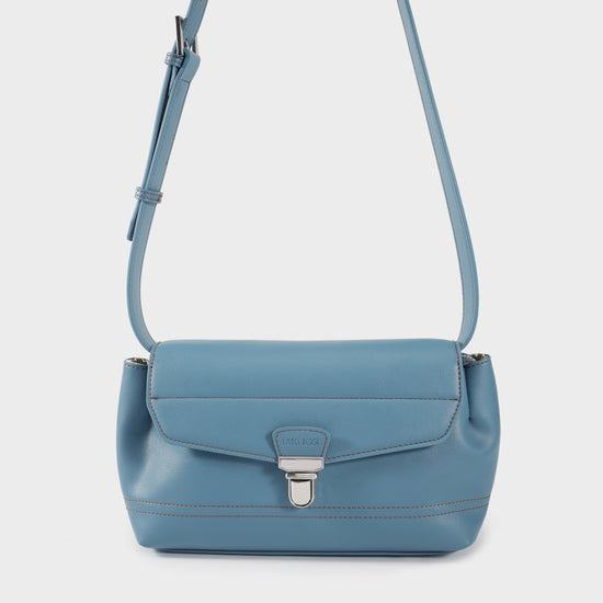 Borsa a spalla GWYNETH- LIGHT BLUE