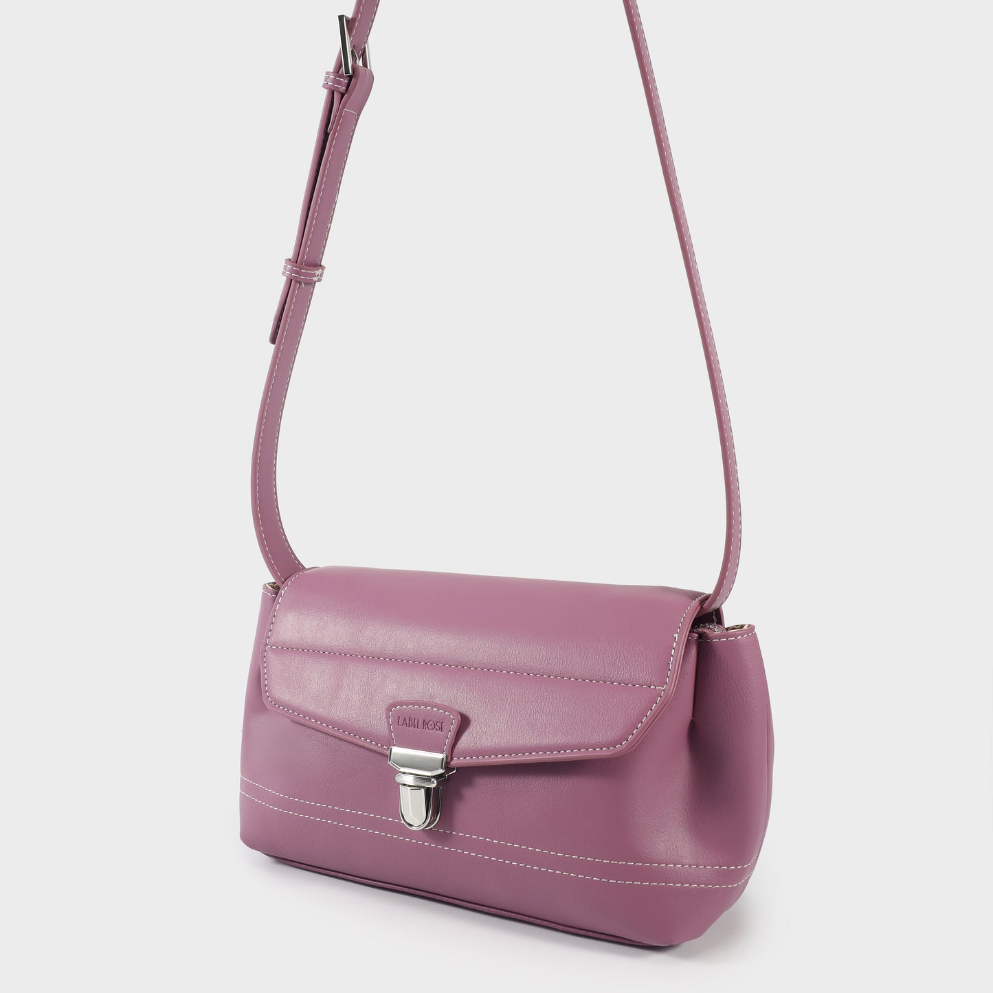 Borsa a spalla GWYNETH- ORCHID