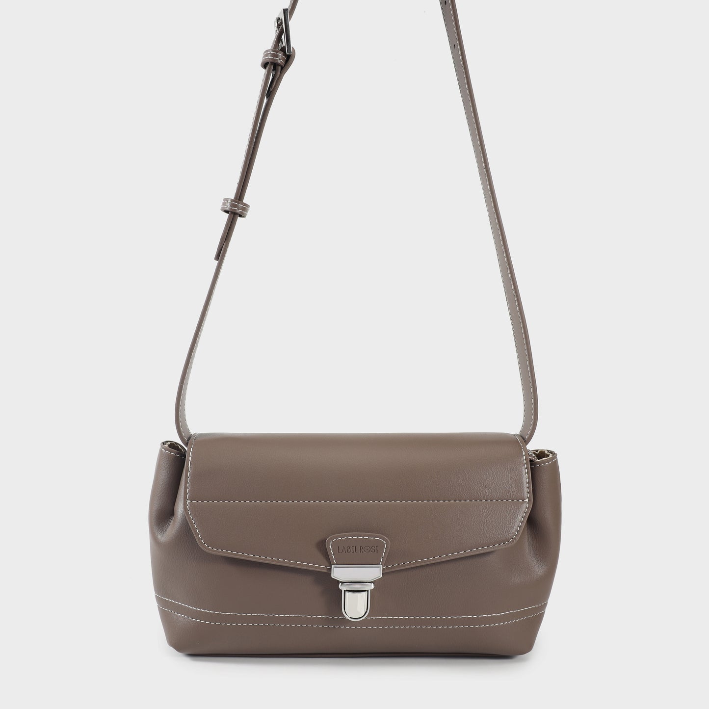 Bolso de hombro GWYNETH - COLOR TOPO