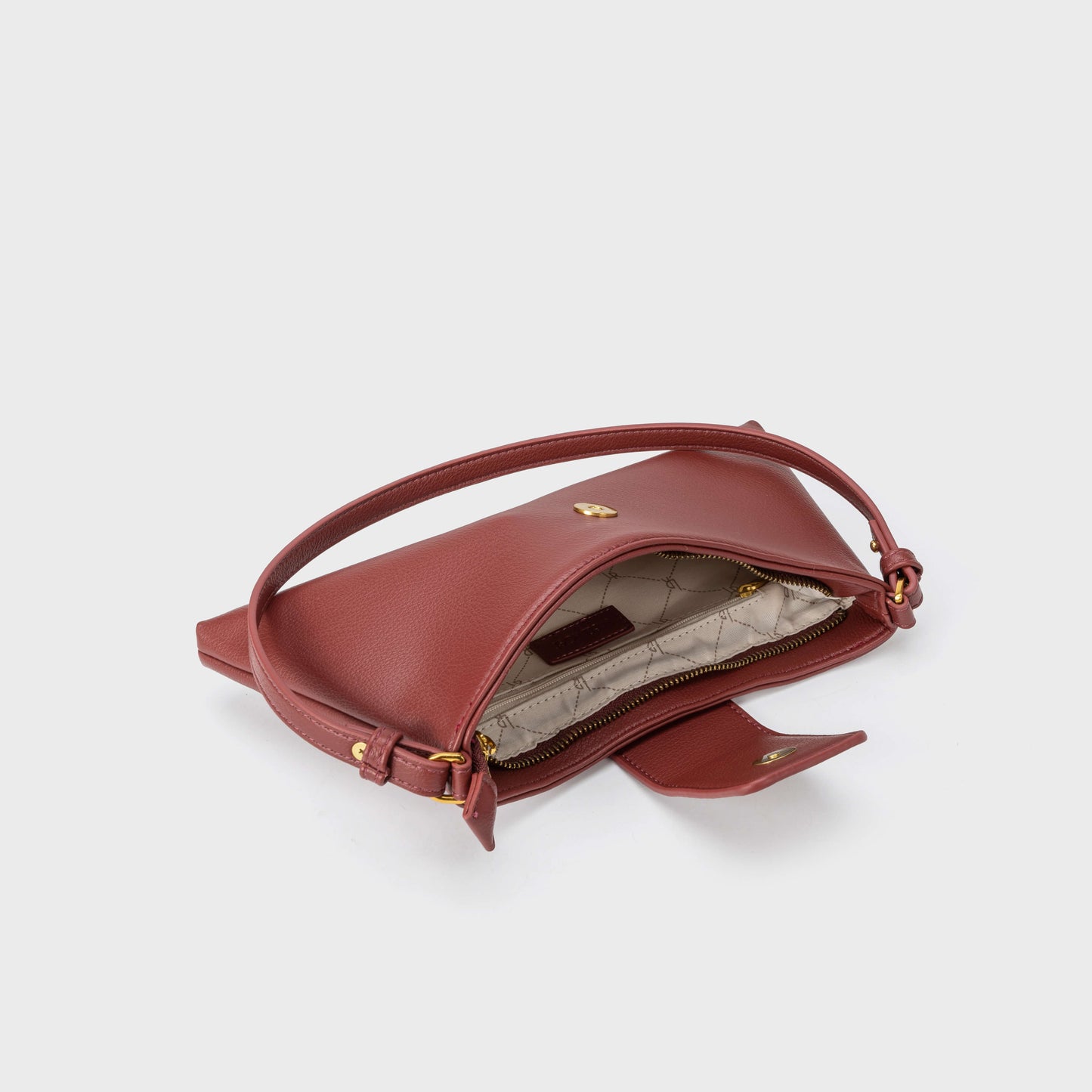 Borsa a spalla HANNAH - ALMOND