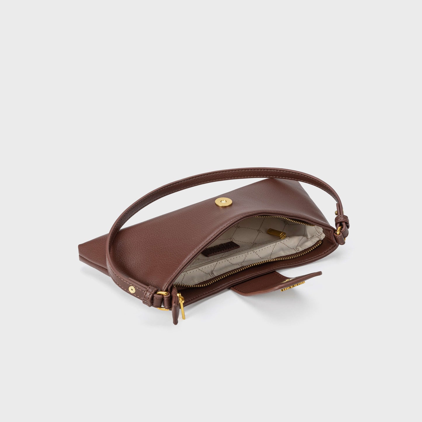 Borsa a spalla HANNAH - BROWN
