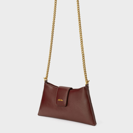 Borsa a spalla HANNAH - BROWN