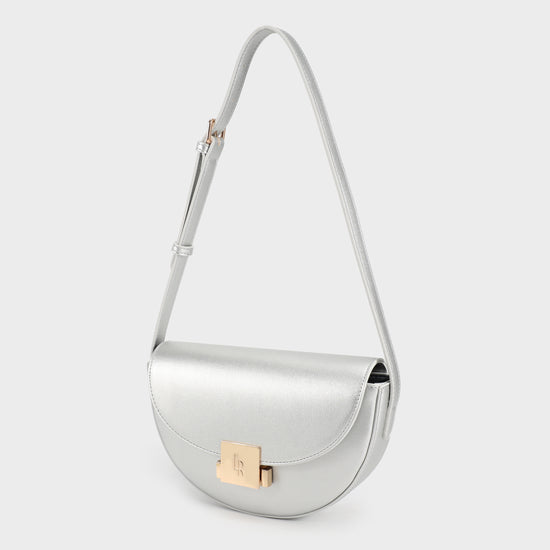 Borsa a spalla HELEN - SILVER