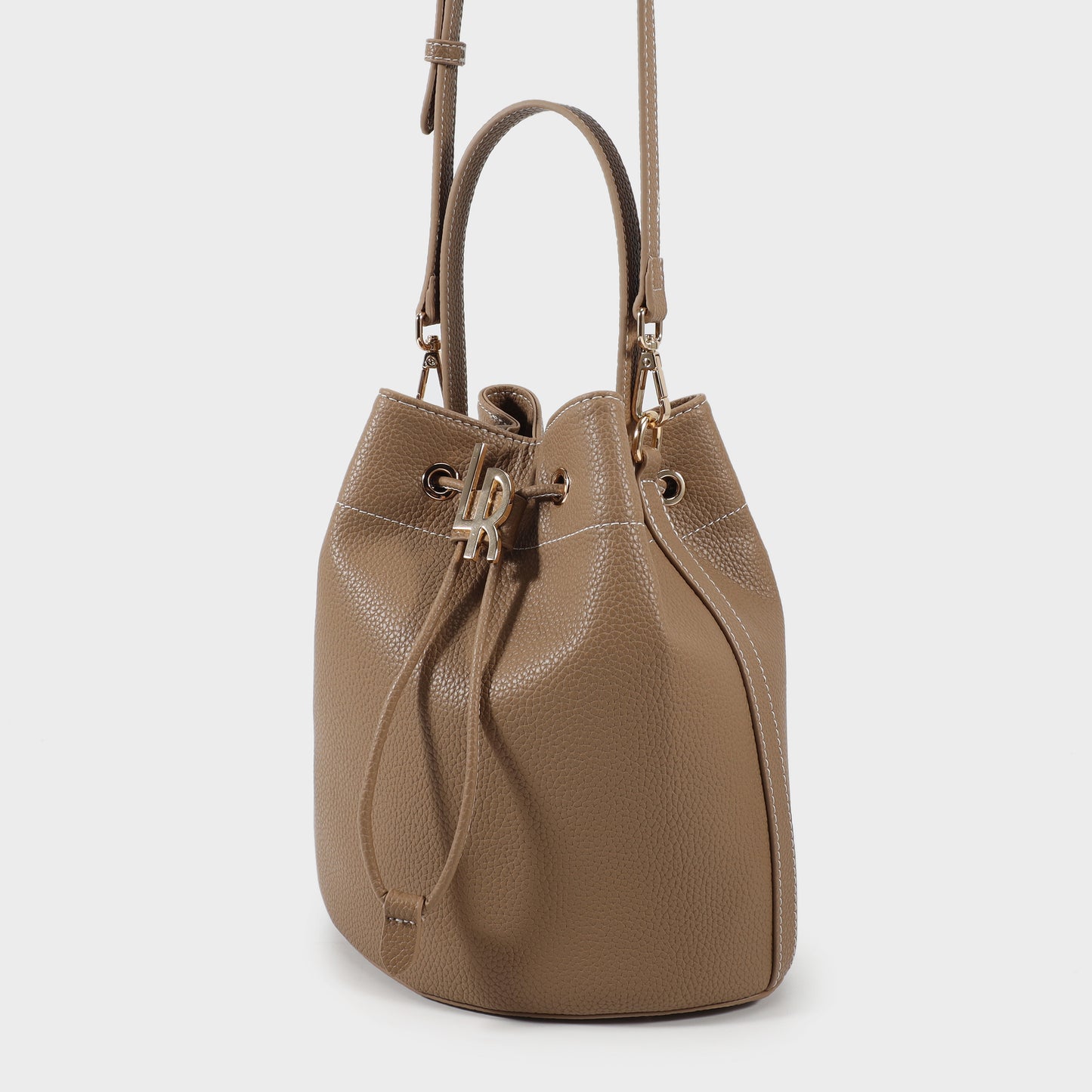 Borsa a secchiello HOPE - TAUPE