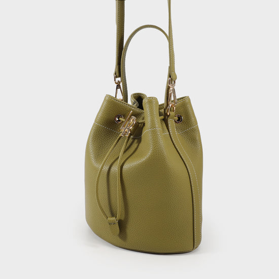 Borsa a secchiello HOPE - VERDE OLIVA