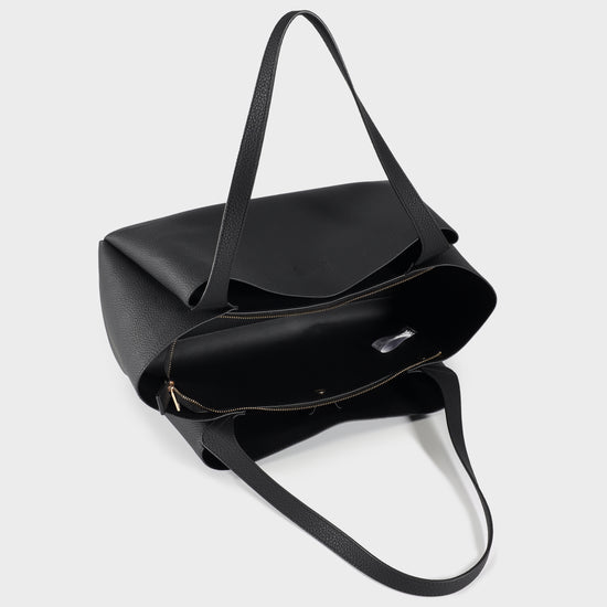 Borsa a spalla IVORY - BLACK GOLD MANHATAN