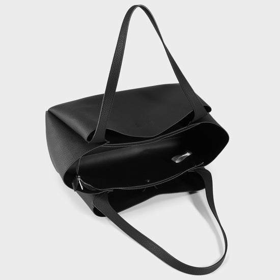 Borsa a spalla IVORY - BLACK SILVER MANHATAN