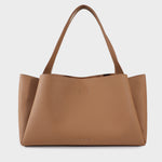 Shoulder bag IVORY - CARAMEL RULE