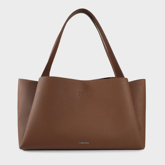 Borsa a spalla IVORY - CHOCOLATE