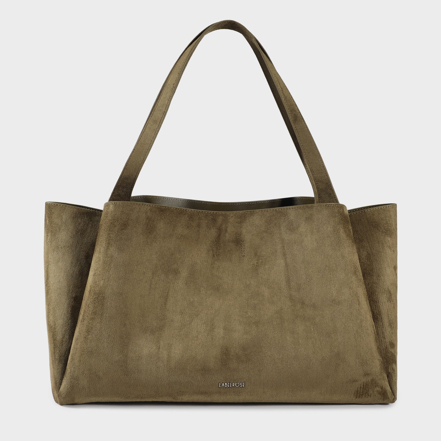 IVORY SUEDE Shoulder Bag - SAGE GREEN