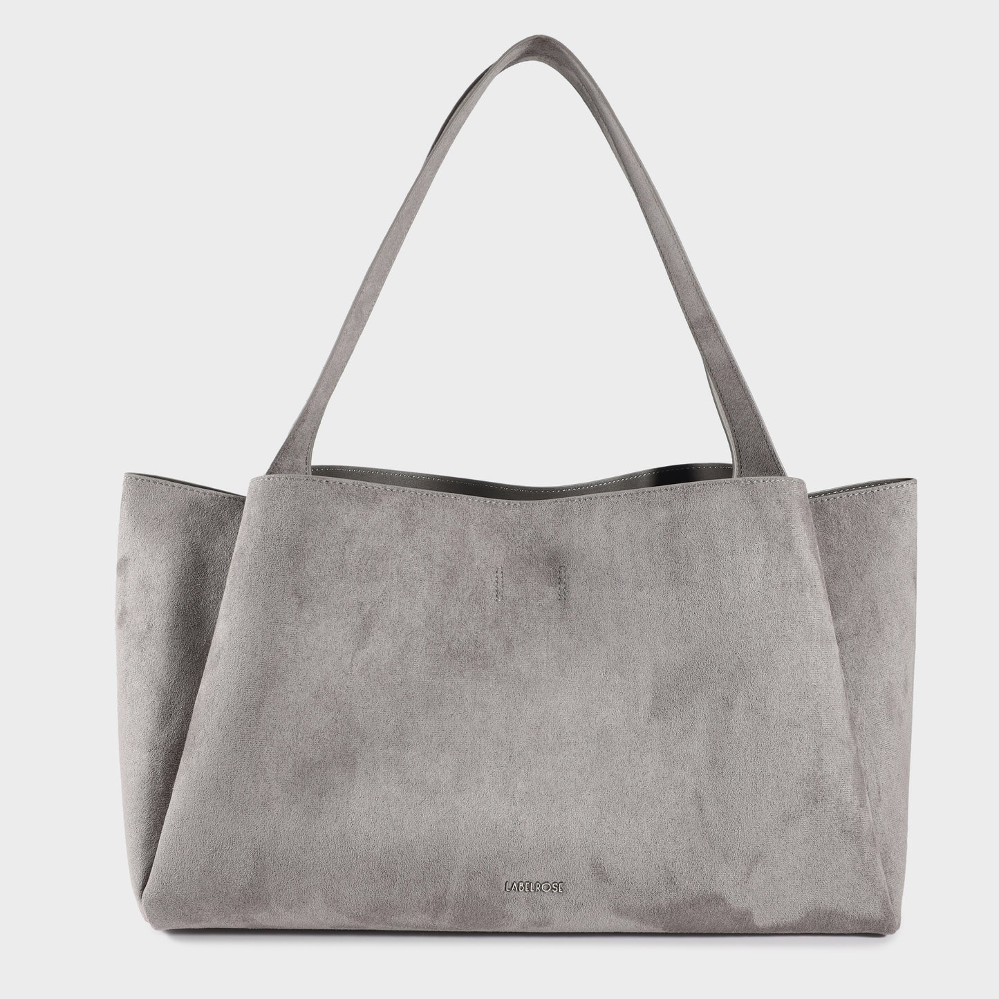 Borsa a spalla IVORY SUEDE - TAUPE