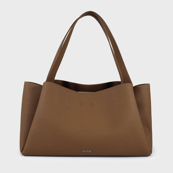 Borsa a spalla IVORY - CHOCOLATE PREVENDITA
