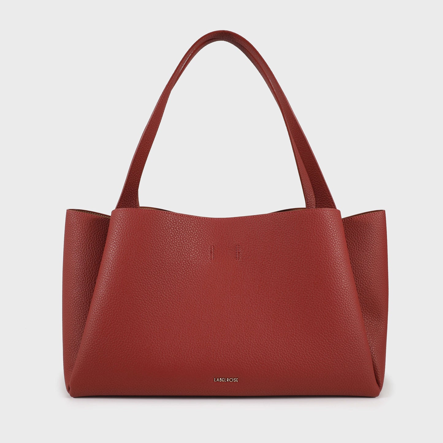 Borsa a spalla IVORY - BURGUNDY PREVENDITA