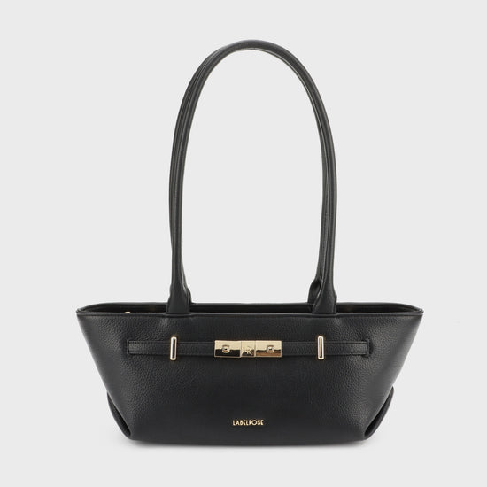 JAY Shoulder Bag - BLACK GOLD