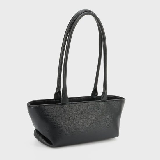Shoulder bag JAY - BLACK SILVER