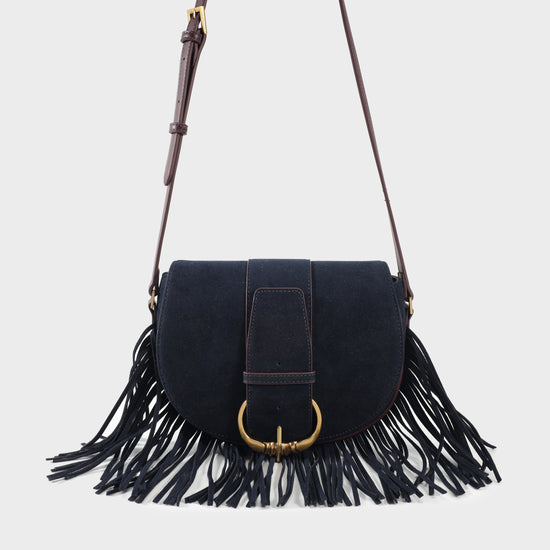 Borsa a spalla JOANNA - DARK BLUE