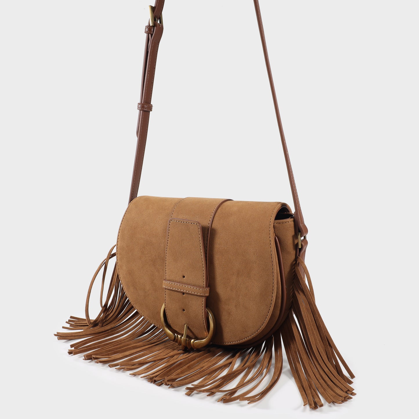 JOANNA Shoulder Bag - LIGHT BROWN