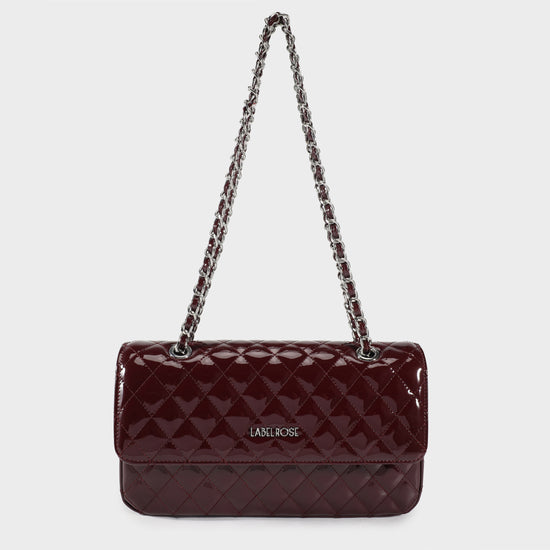 Borsa a spalla KATE BIG - BURGUNDY