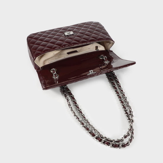 Borsa a spalla KATE BIG - BURGUNDY