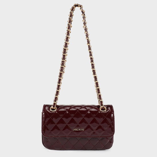 Borsa a spalla KATE SMALL- BURGUNDY