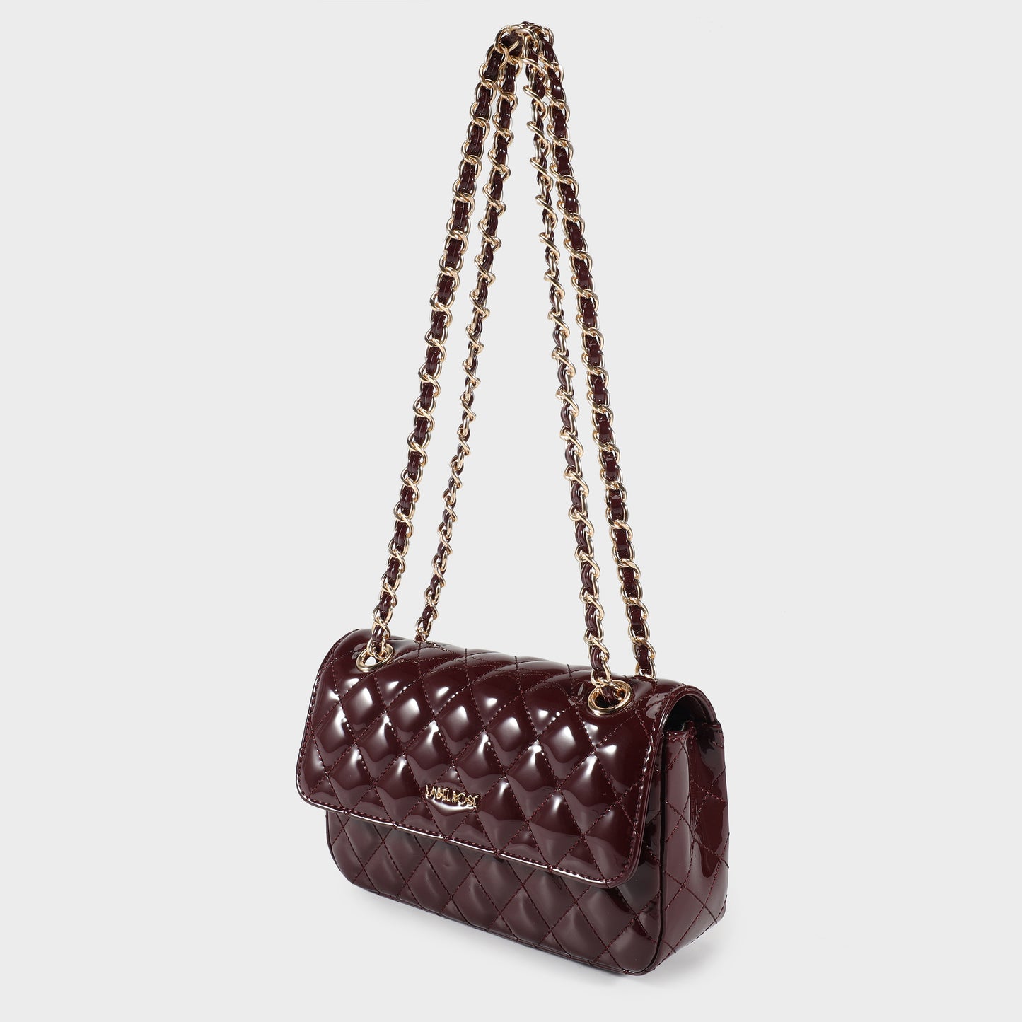 KATE SMALL shoulder bag - BURGUNDY