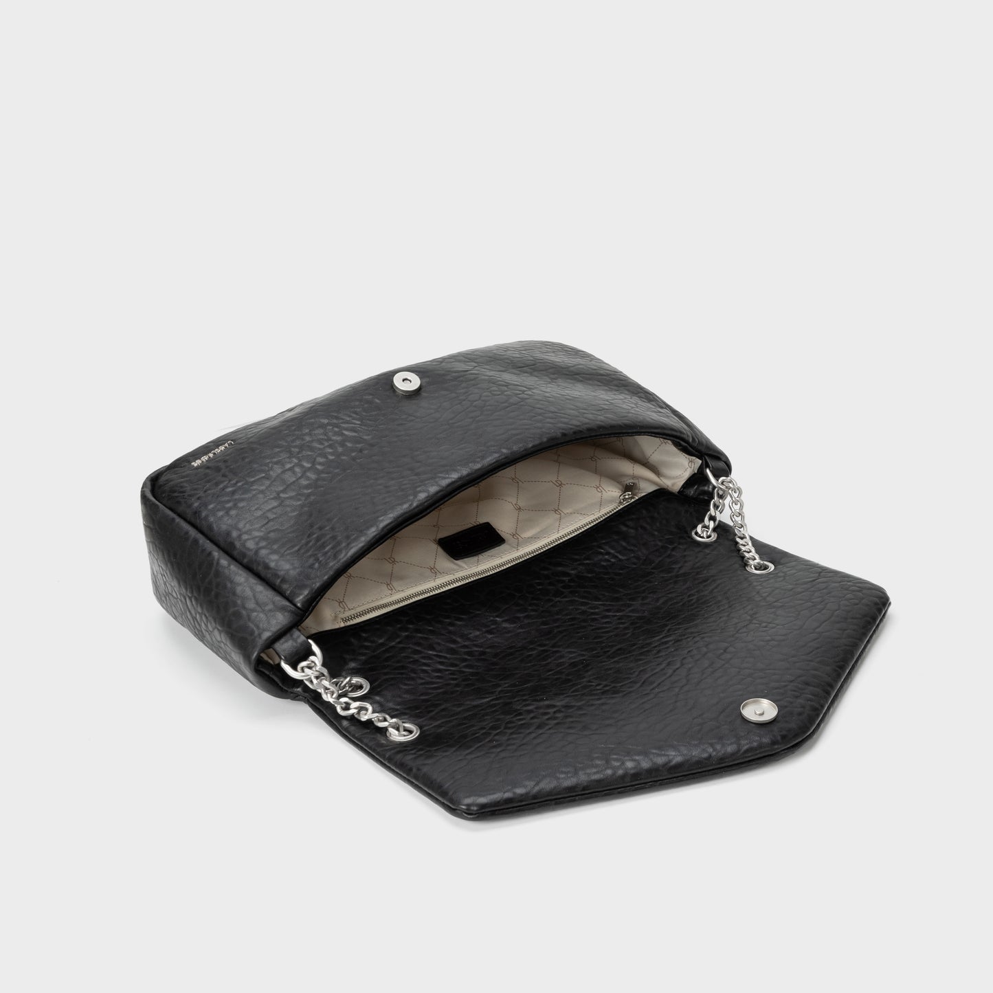 Borsa a spalla KAYLA- BLACK SILVER