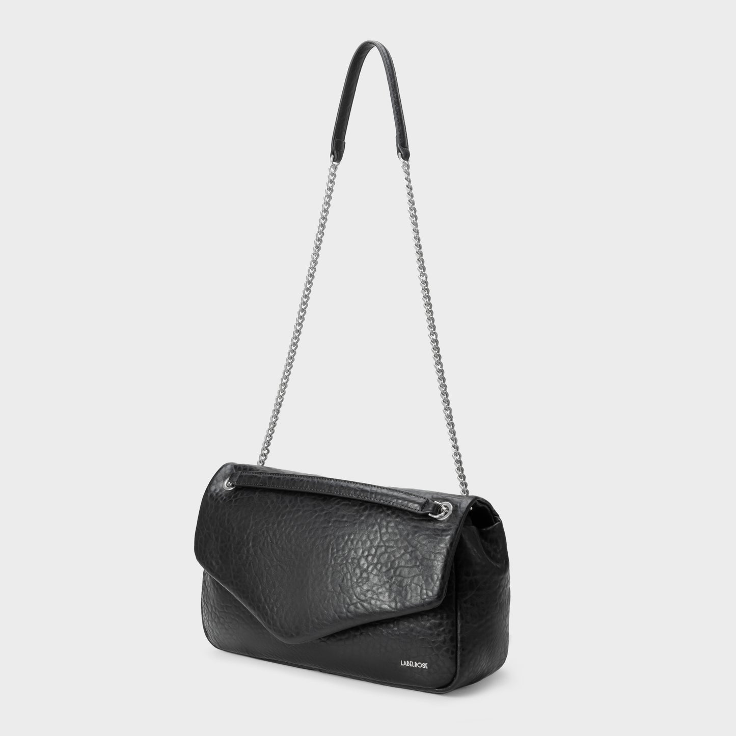 Borsa a spalla KAYLA- BLACK SILVER
