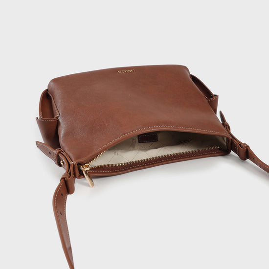 Borsa a spalla LEXI - LIGHT BROWN