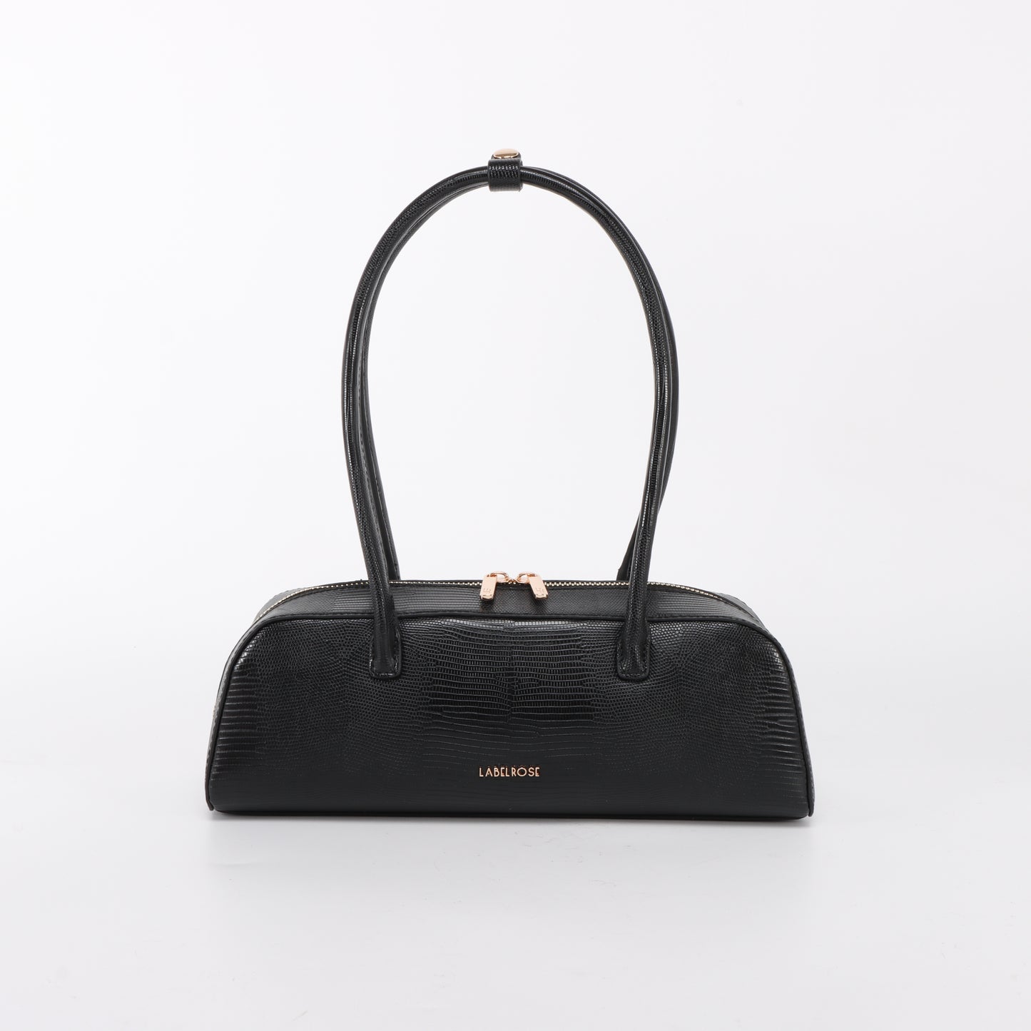 LONGUETTE Shoulder Bag - BLACK GOLD