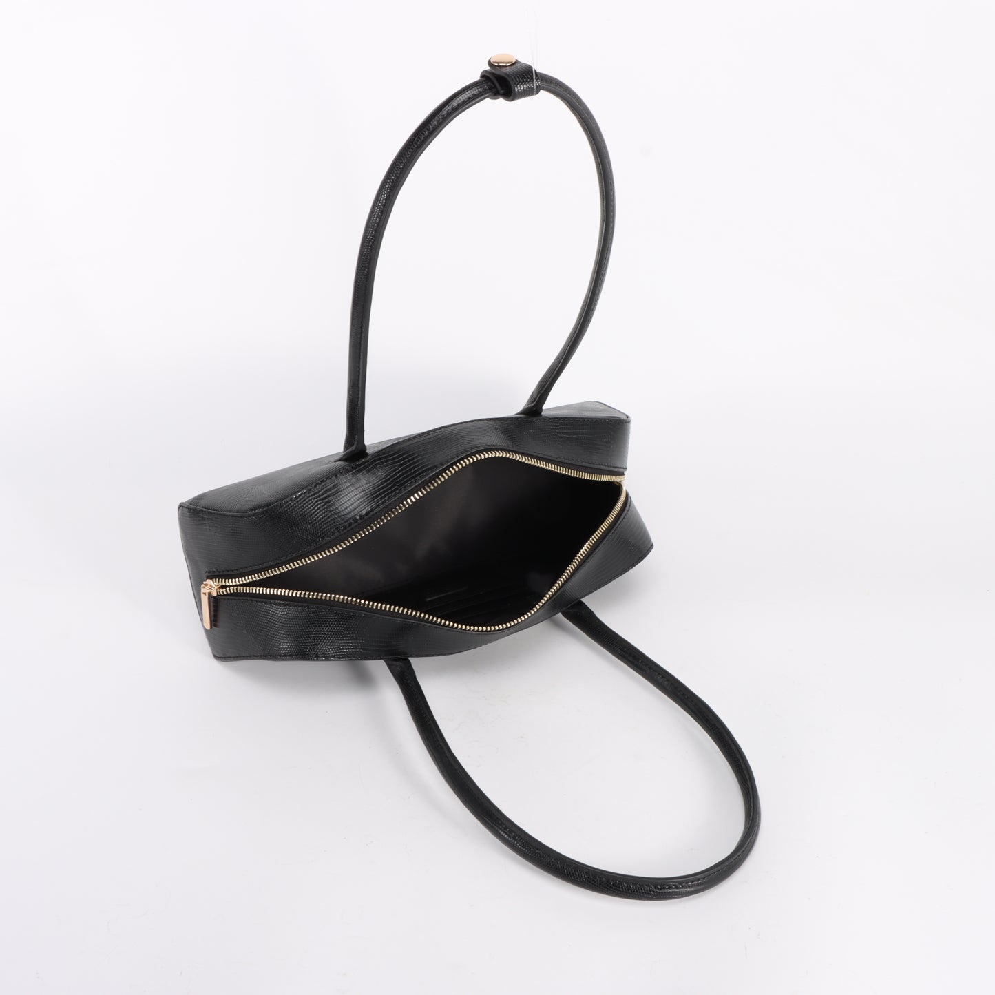 LONGUETTE Shoulder Bag - BLACK GOLD